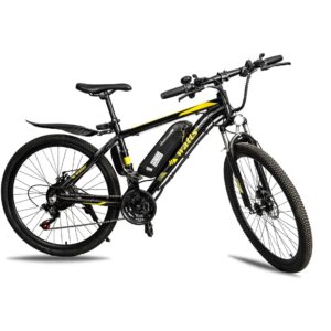 e-Bike MTB Explorer A10, 26″, Pedal Assist to 15mph, 250W Motor